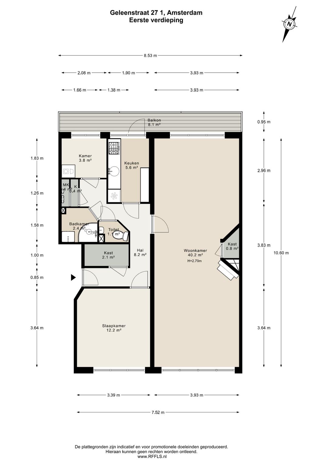 Foto 22 van Geleenstraat 27-1