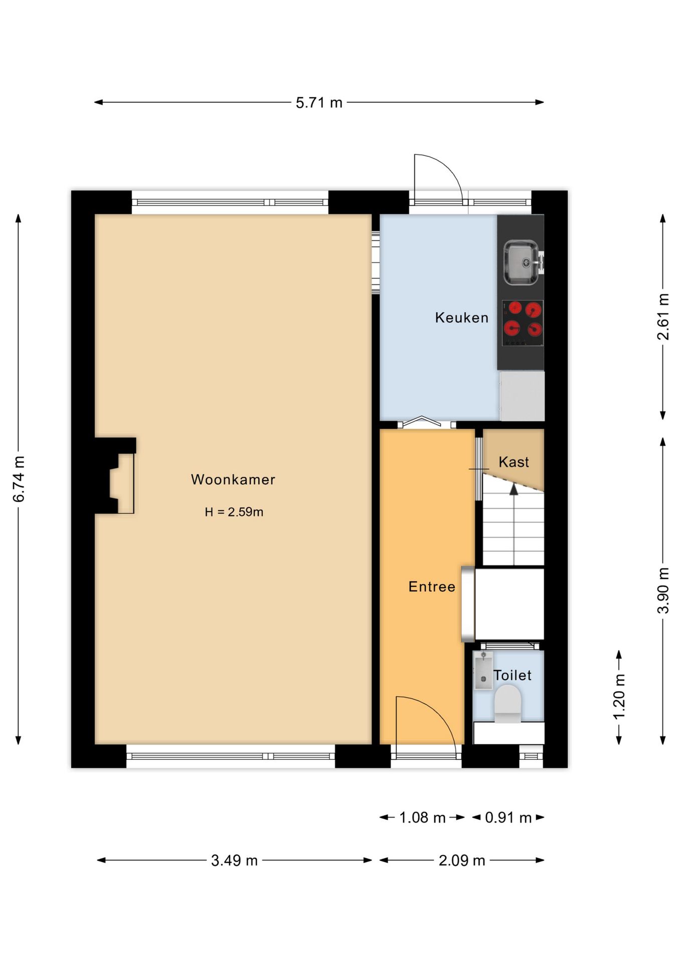 Foto 24 van Multatulistraat 12