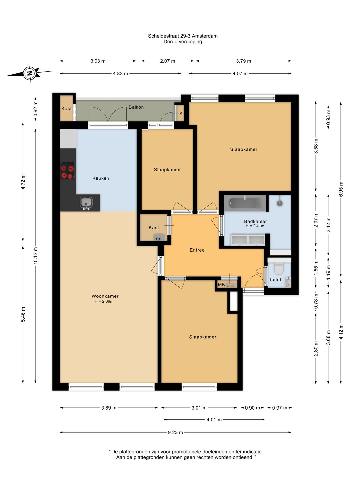 Foto 34 van Scheldestraat 29-3