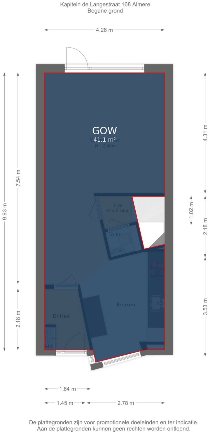 Foto 55 van Kapitein de Langestraat 168