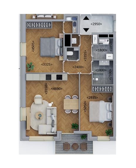 Hoekappartement thumbnail