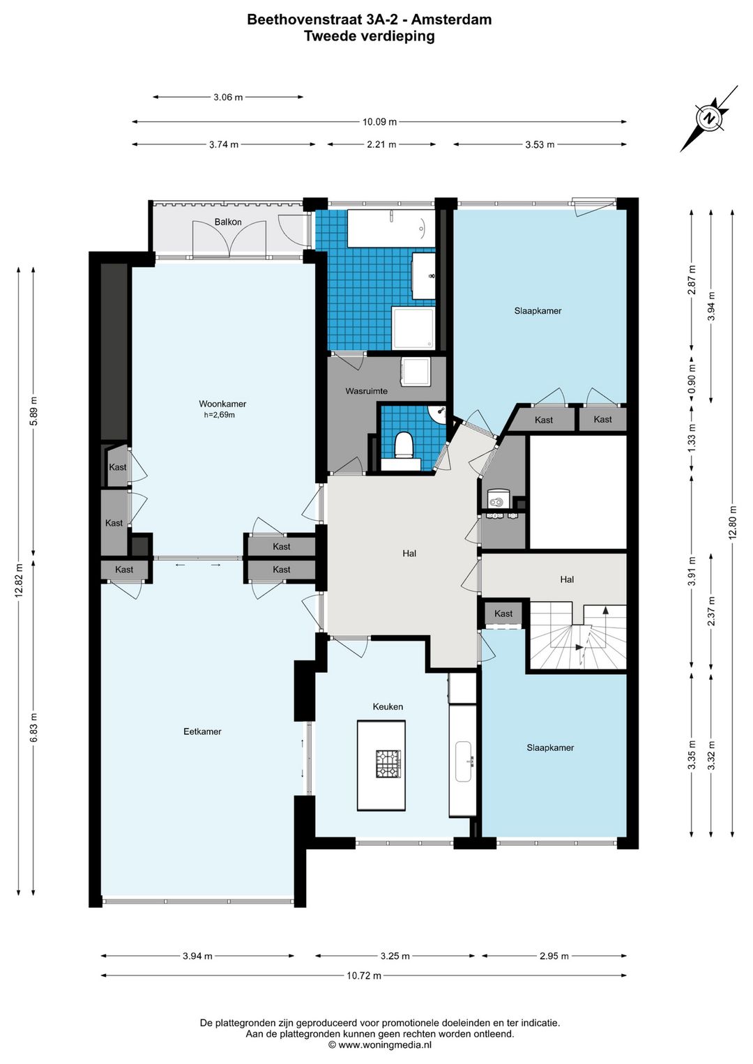 Foto 28 van Beethovenstraat 3-A2
