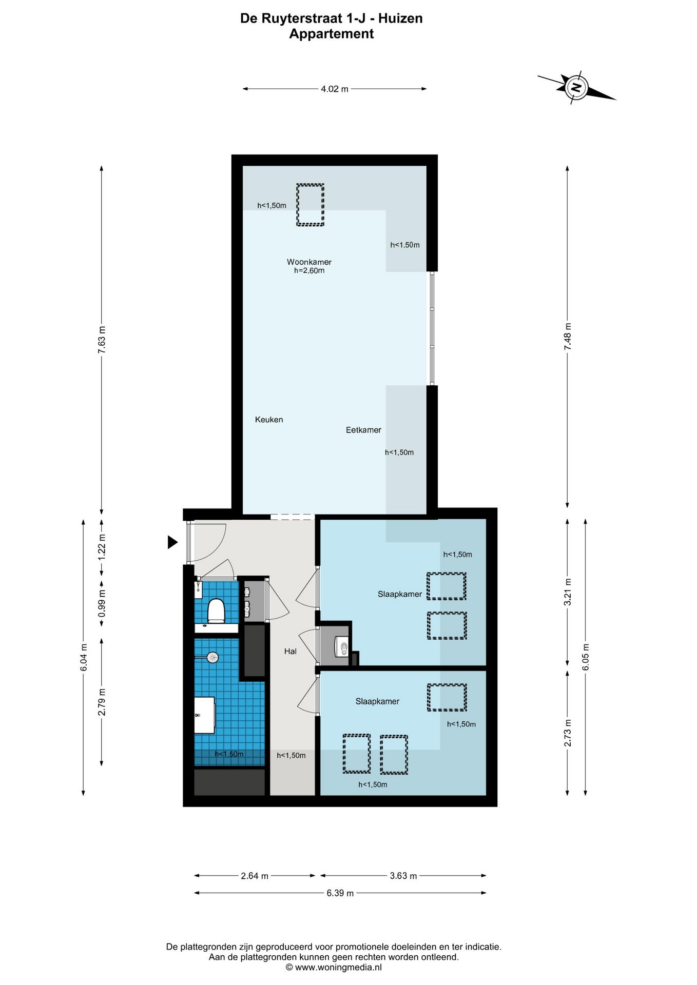 Foto 30 van De Ruyterstraat 1-J