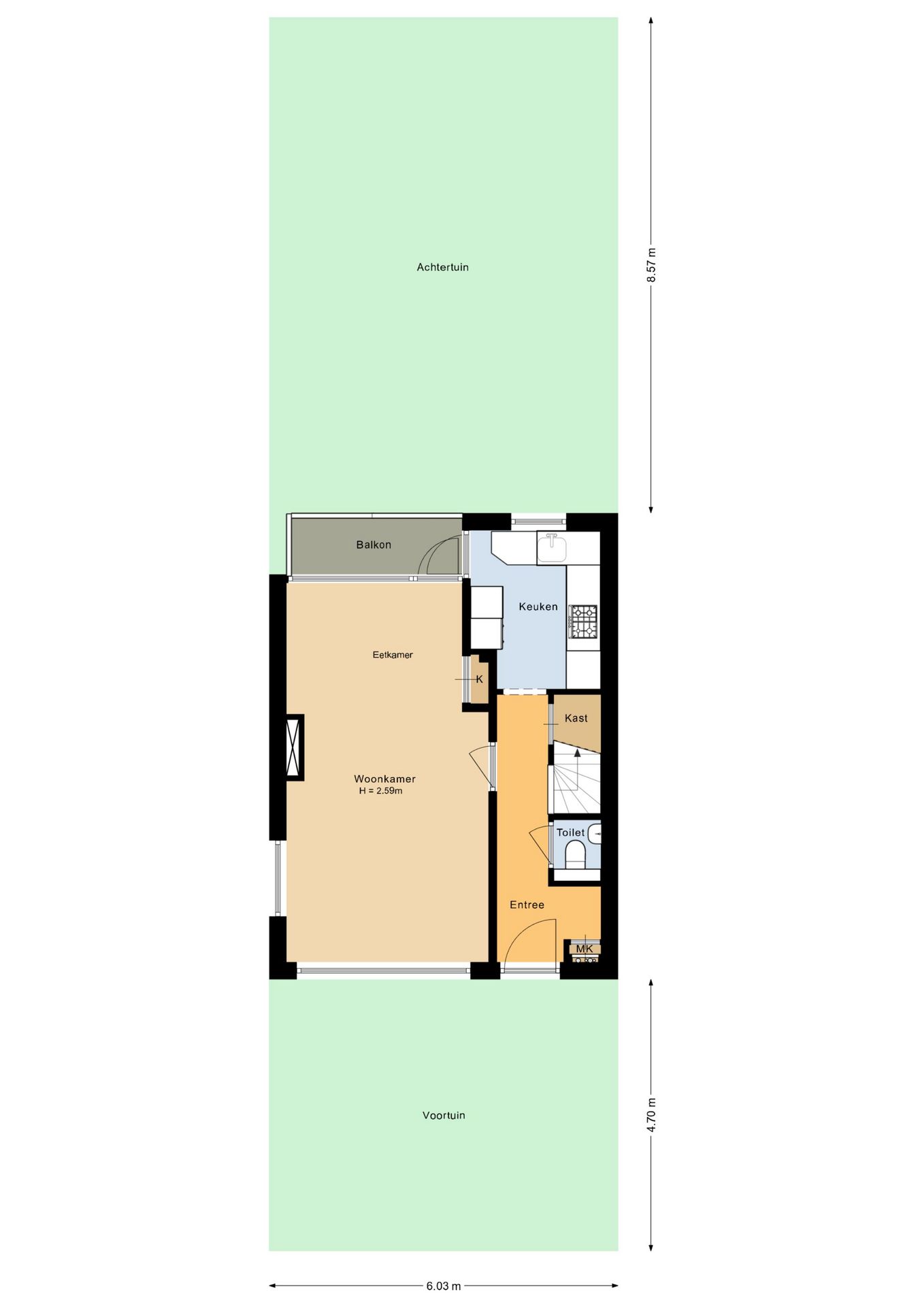 Foto 36 van de Ruyterstraat 37