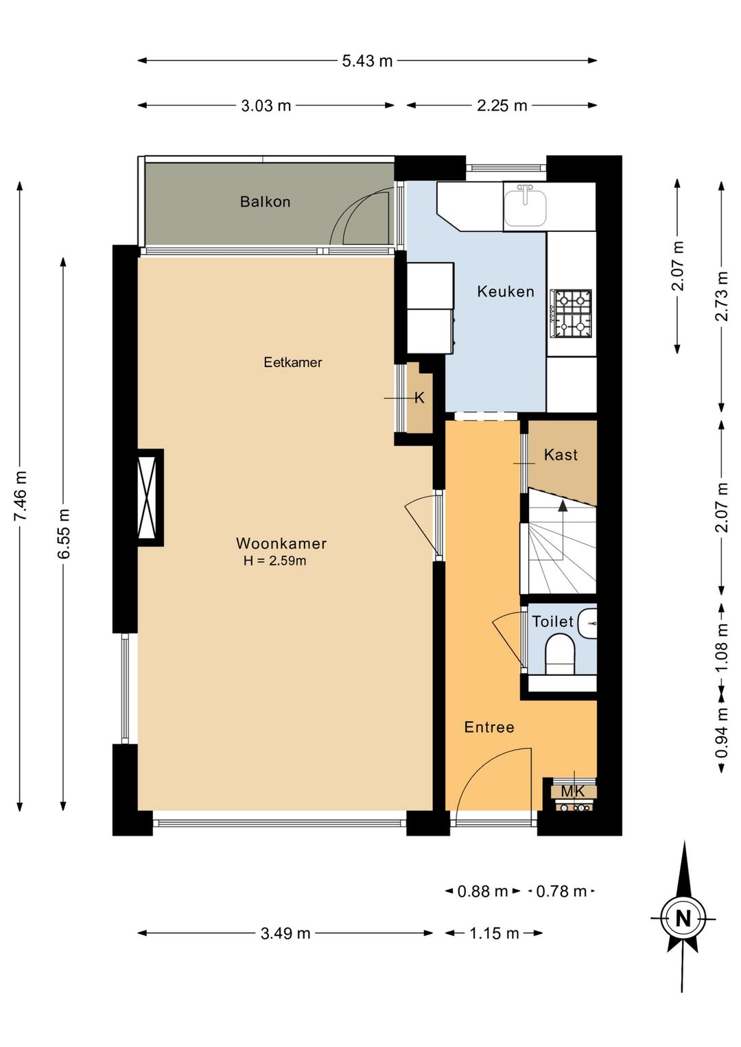 Foto 37 van de Ruyterstraat 37
