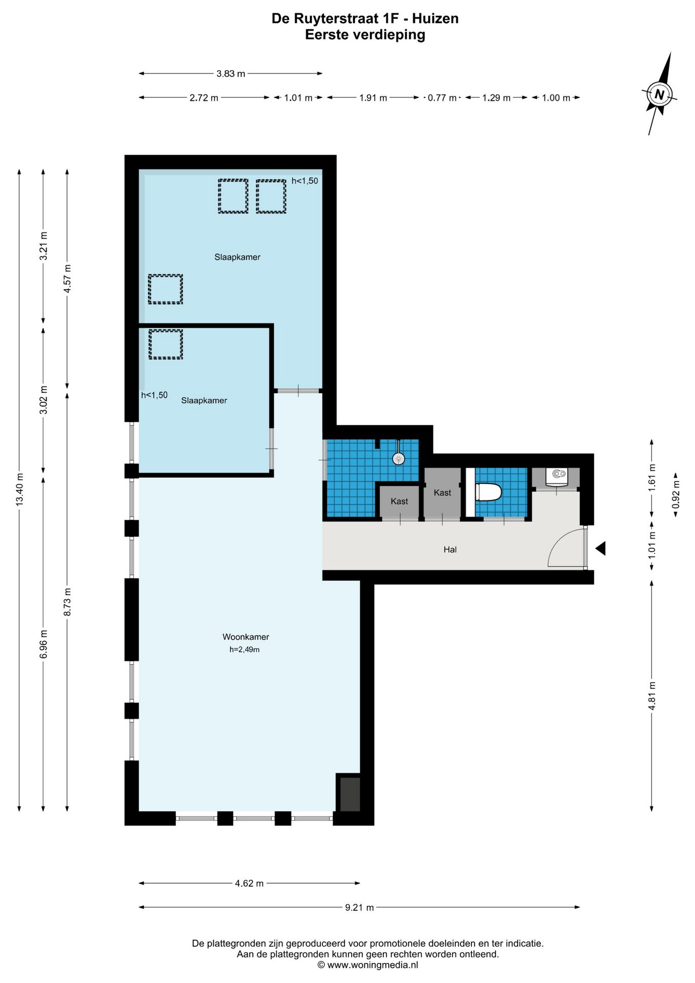 Foto 30 van De Ruyterstraat 1-F