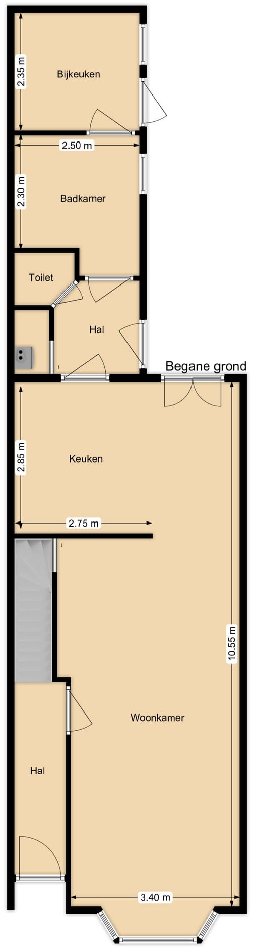 Foto 8 van Mr. A.J. de Sitterstraat 20