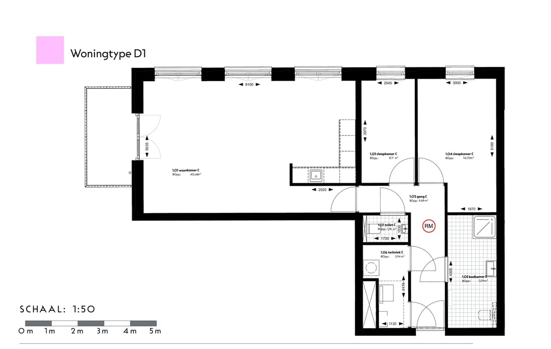 Foto 7 van De Schinkel II Blok D (Bouwnr. 115)