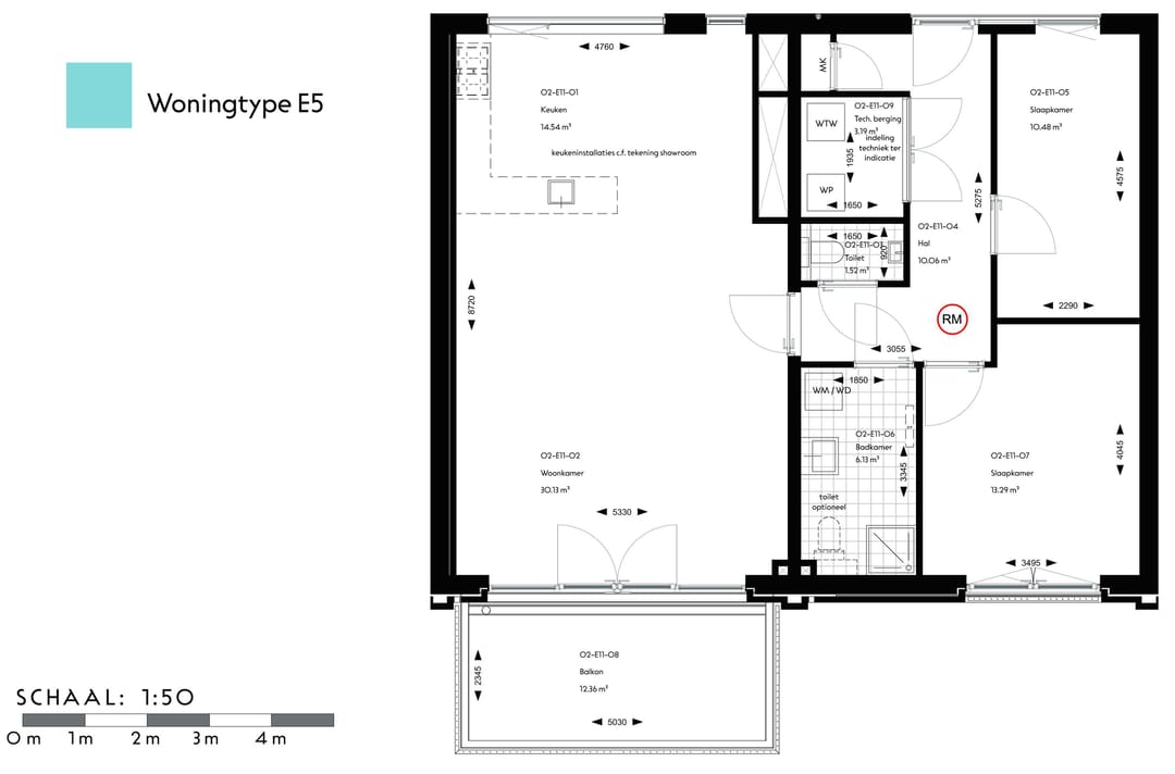 Foto 7 van De Schinkel II Blok E (Bouwnr. 110)