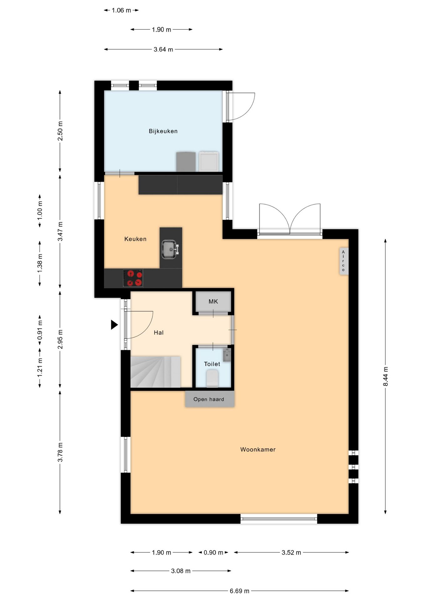 Foto 33 van van de Veldeweg 87