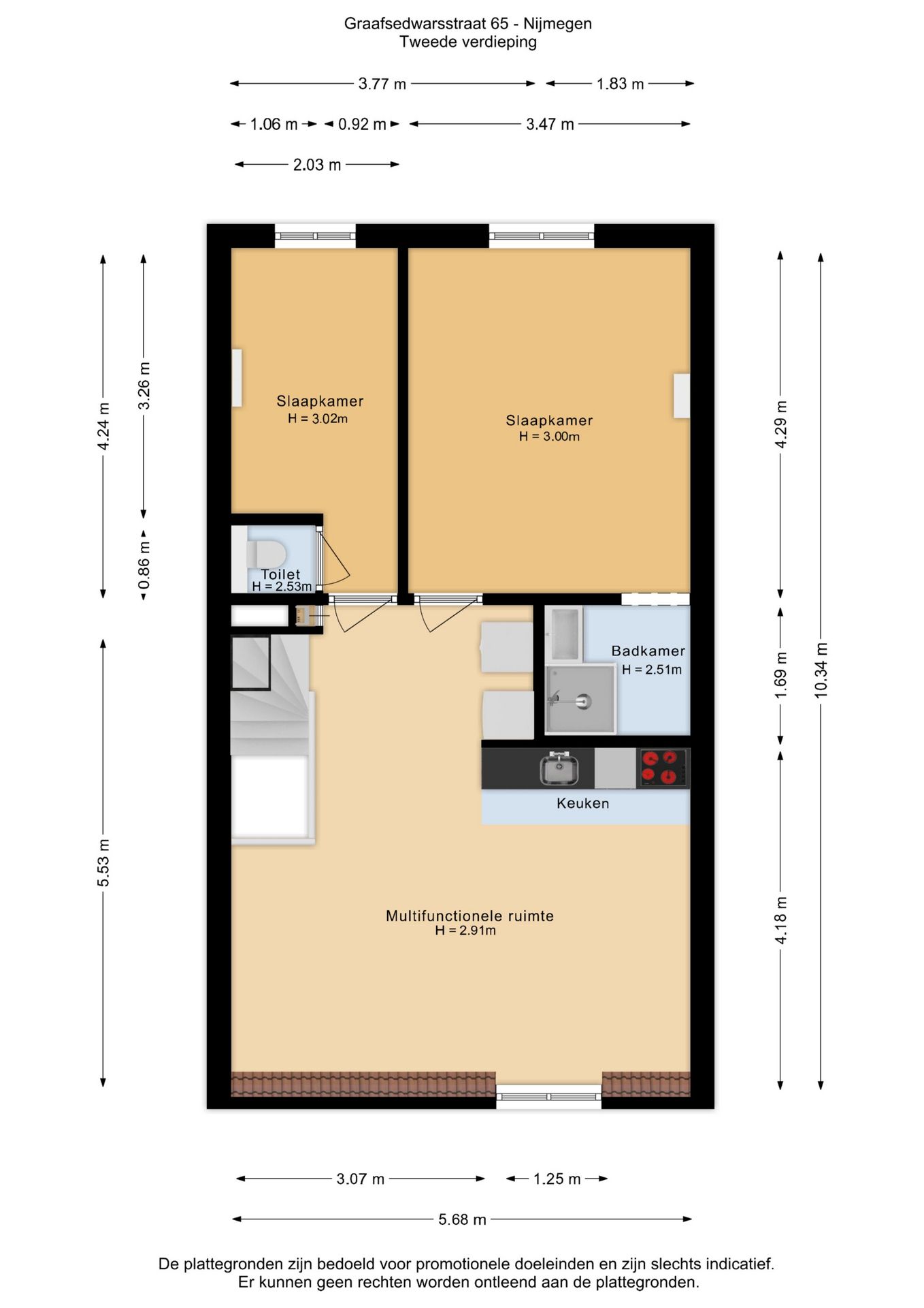 Foto 64 van Graafsedwarsstraat 65