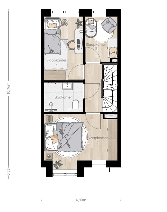 Photo 4 of Townhouse - (Bouwnr. Bnr 16)
