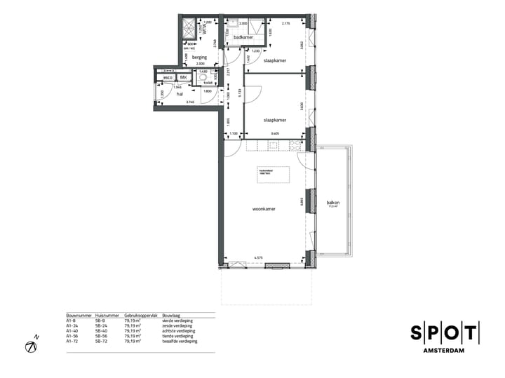 Foto 2 van SPOT Amsterdam | Crystal (Bouwnr. A1-40)