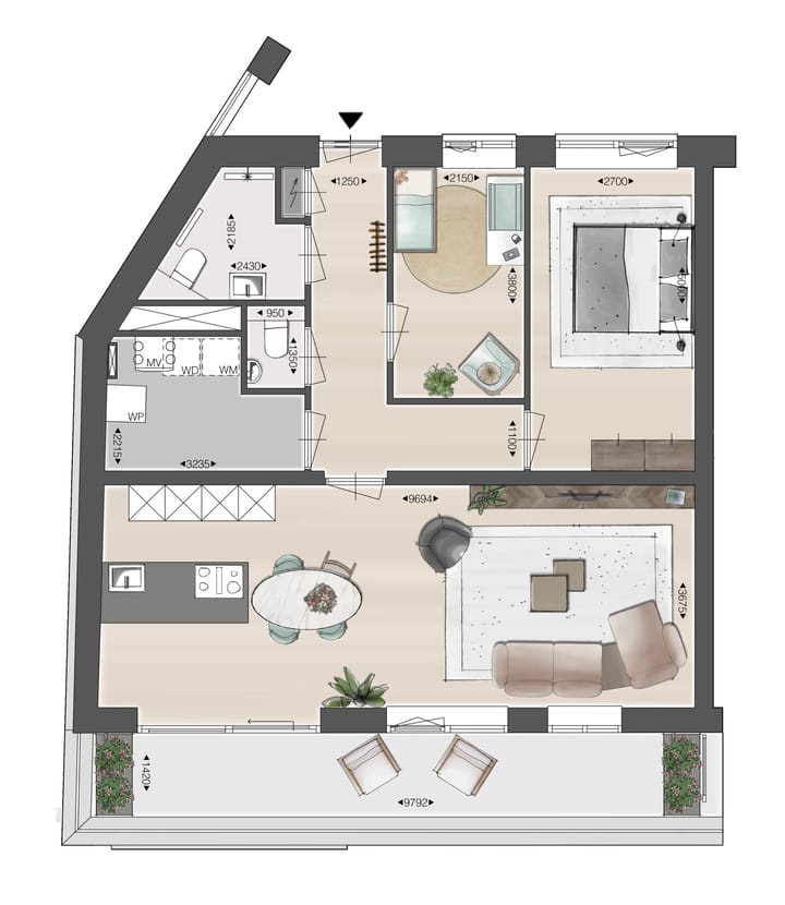 Foto 2 van Driek van Erpstraat 43-F