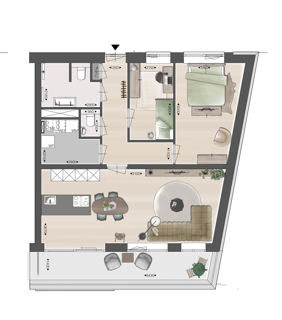 Foto 2 van Driek van Erpstraat 43-H