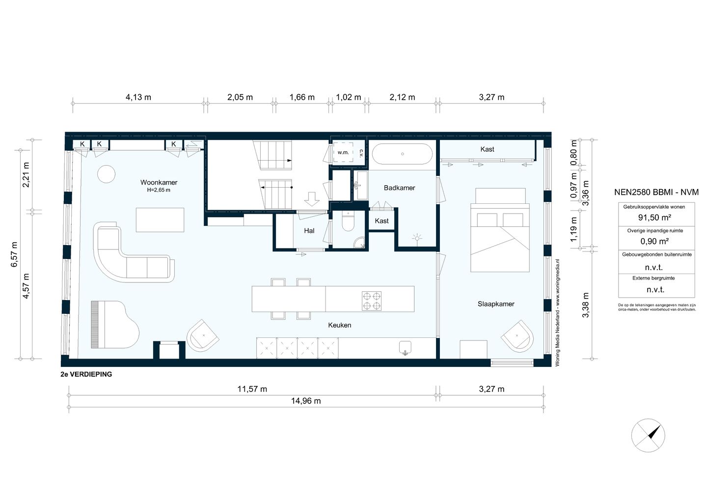 Foto 25 van Lange Leidsedwarsstraat 105-2