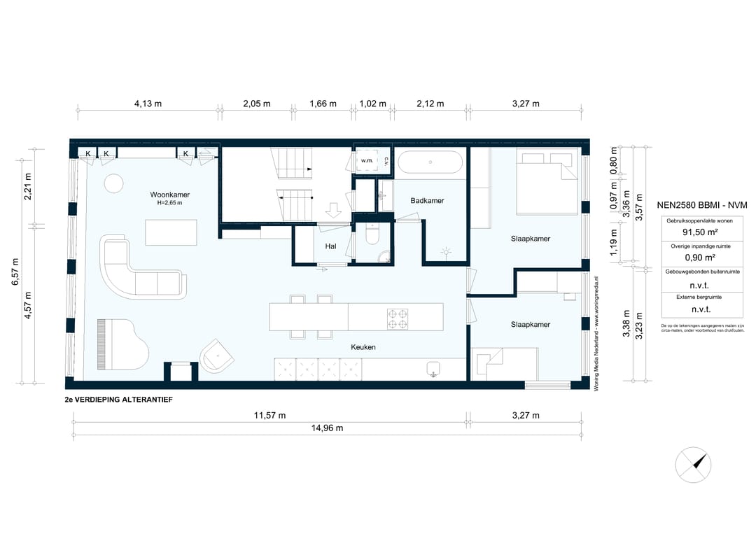 Foto 26 van Lange Leidsedwarsstraat 105-2