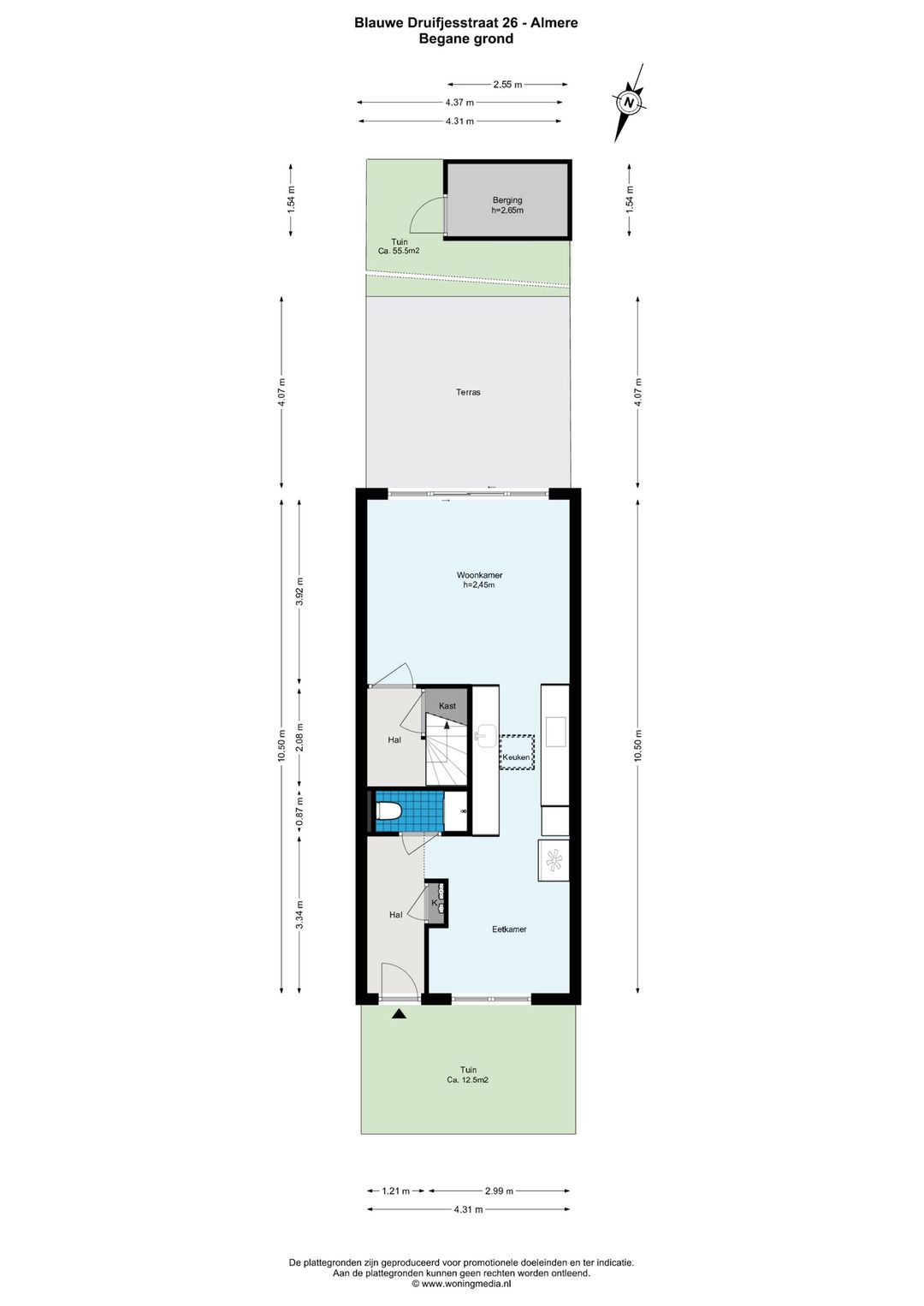 Foto 43 van Blauwe Druifjesstraat 26