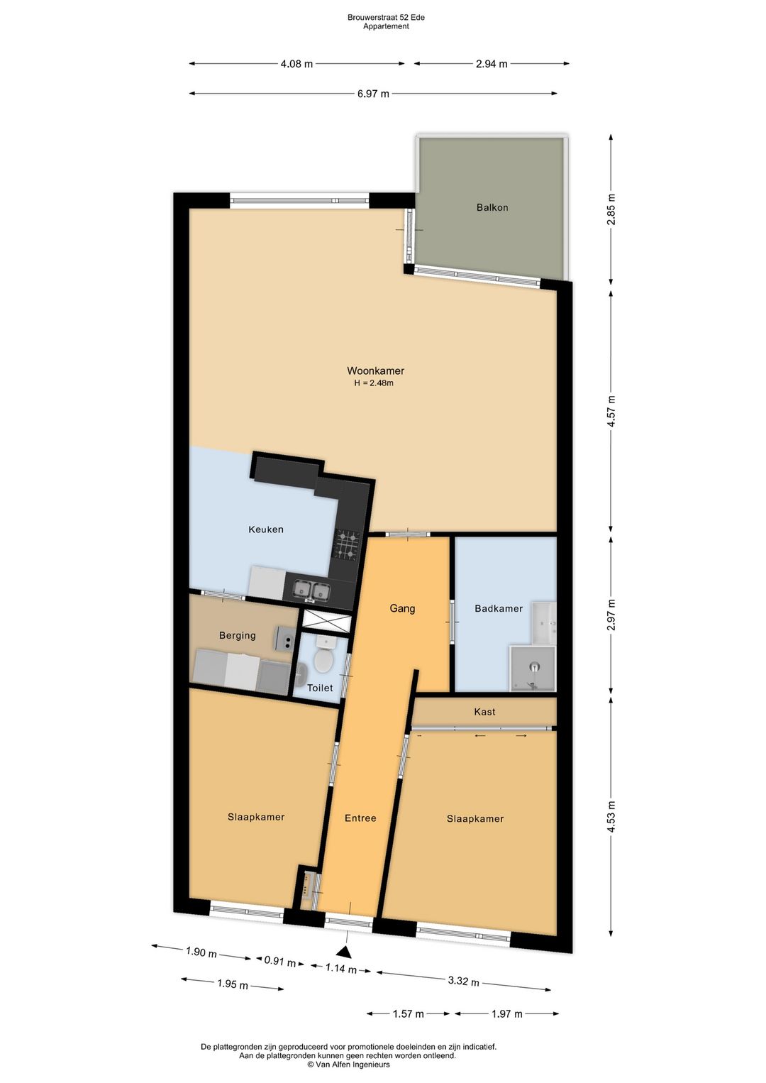 Foto 28 van Brouwerstraat 52