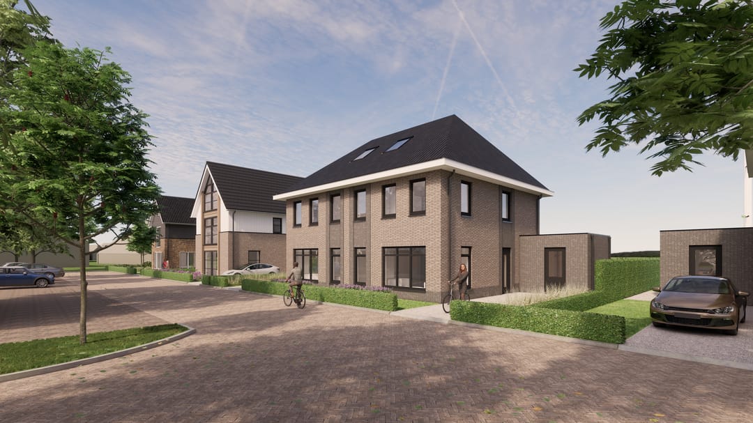 Foto 1 van Twee-onder-een kapwoningen (Bouwnr. 3)
