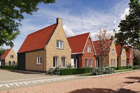 Hoekwoning met verlengde kap thumbnail