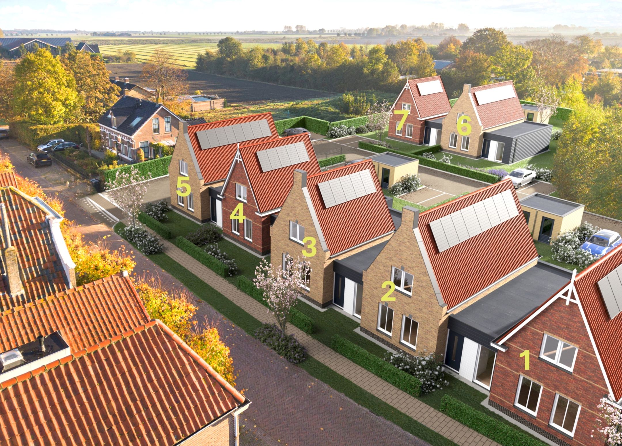 Foto 6 van Geschakelde woning met verlengde kap (Bouwnr. 0004a)