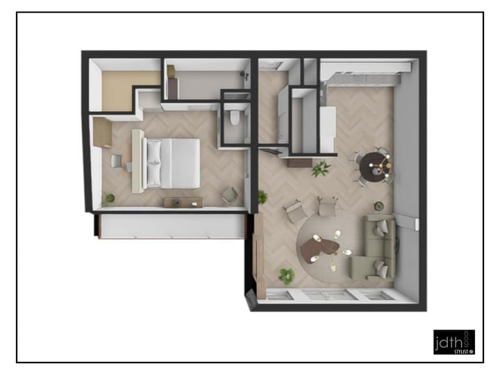 Foto 10 van Appartement (Bouwnr. 17)