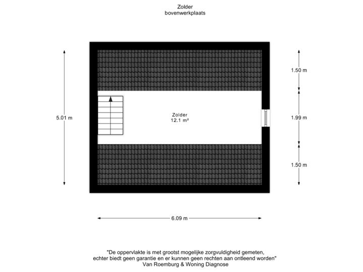 Eerste verdieping werkplaats