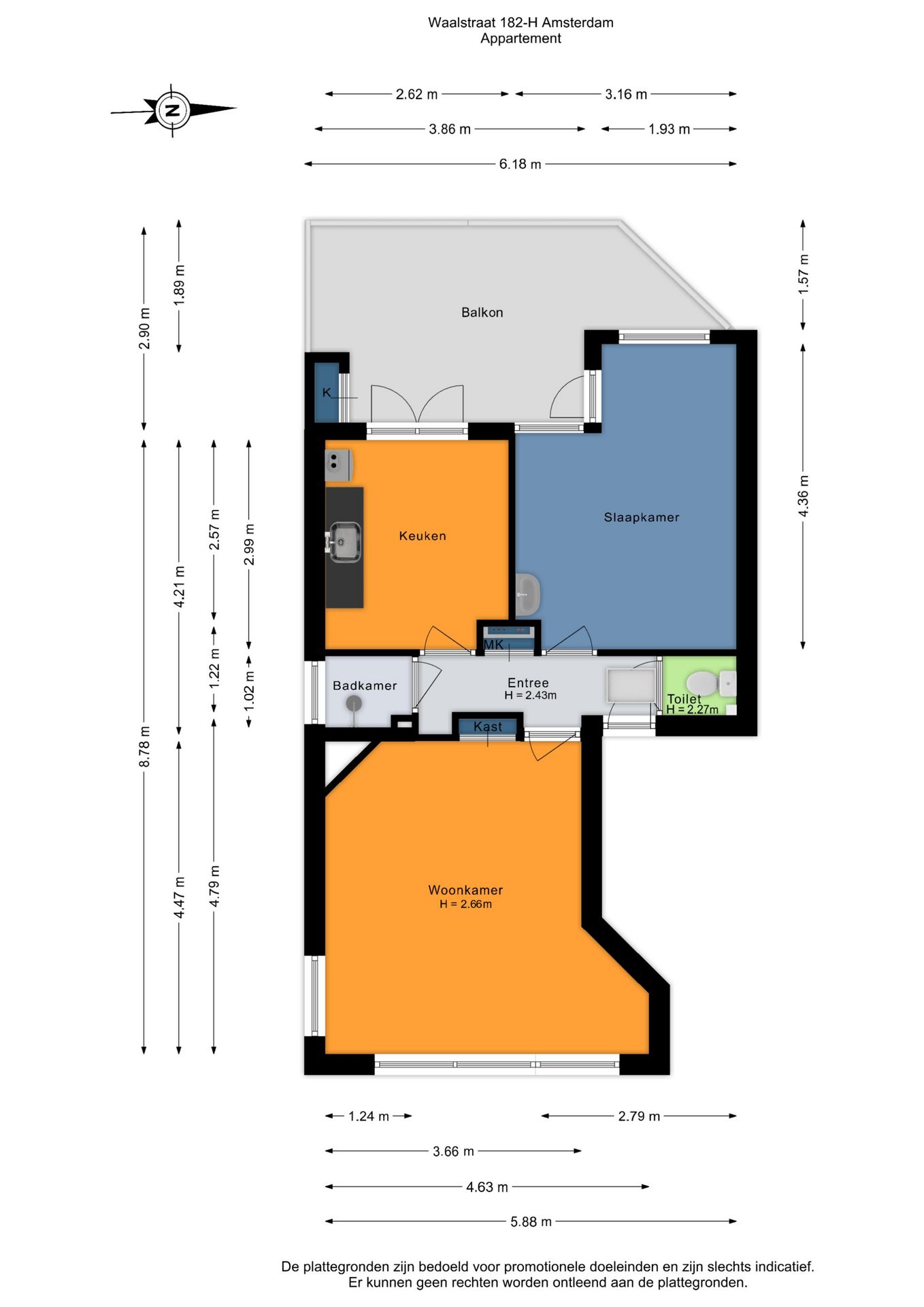 Foto 20 van Waalstraat 182-H