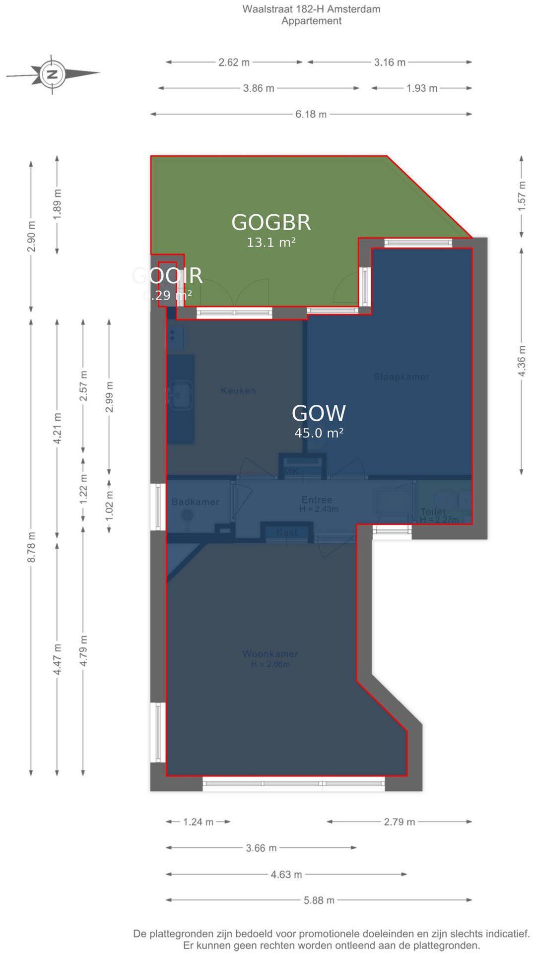 Foto 22 van Waalstraat 182-H