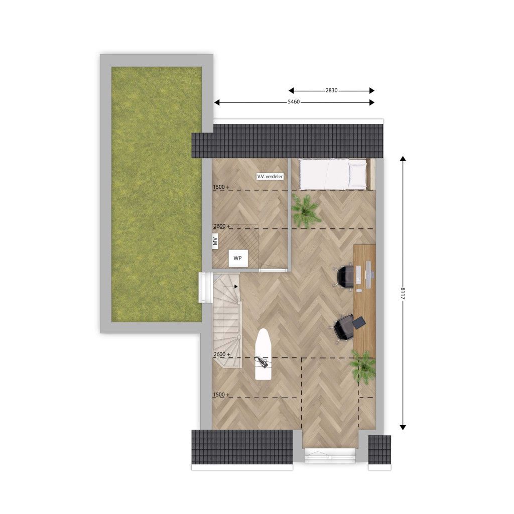 Foto 7 van Op Zuid in Zetten fase 2 - Bouwnummer 12