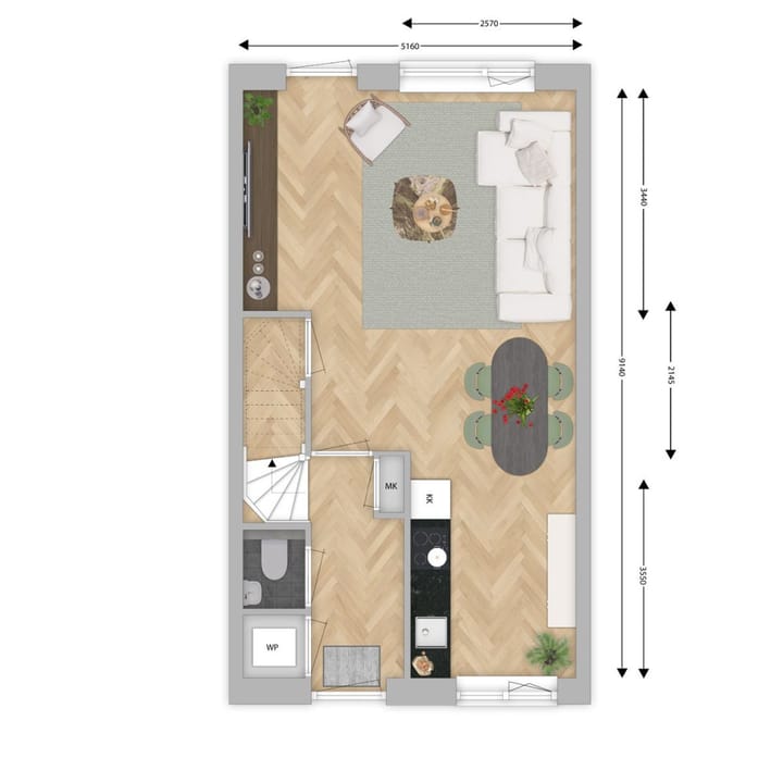 Photo 3 of Op Zuid in Zetten fase 2 - Bouwnummer 18