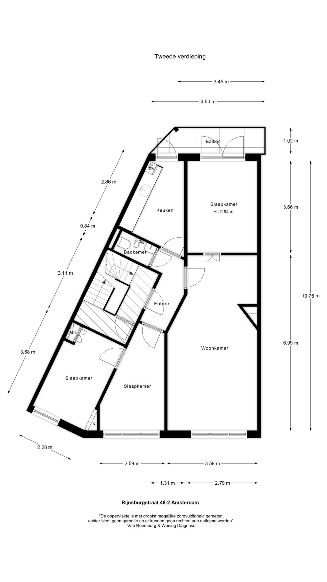 Foto 32 van Rijnsburgstraat 48-2