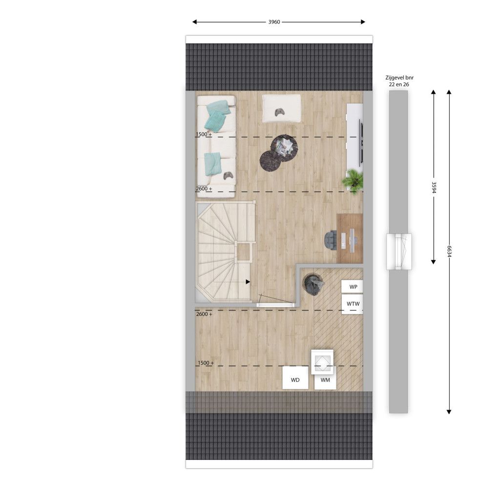 Photo 5 of Op Zuid in Zetten fase 2 - Bouwnummer 23