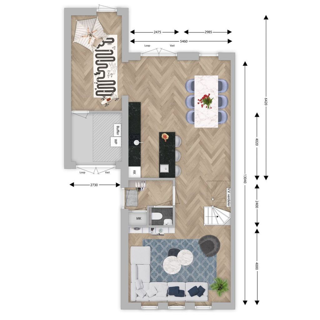 Foto 6 van Op Zuid in Zetten fase 2 - Bouwnummer 29