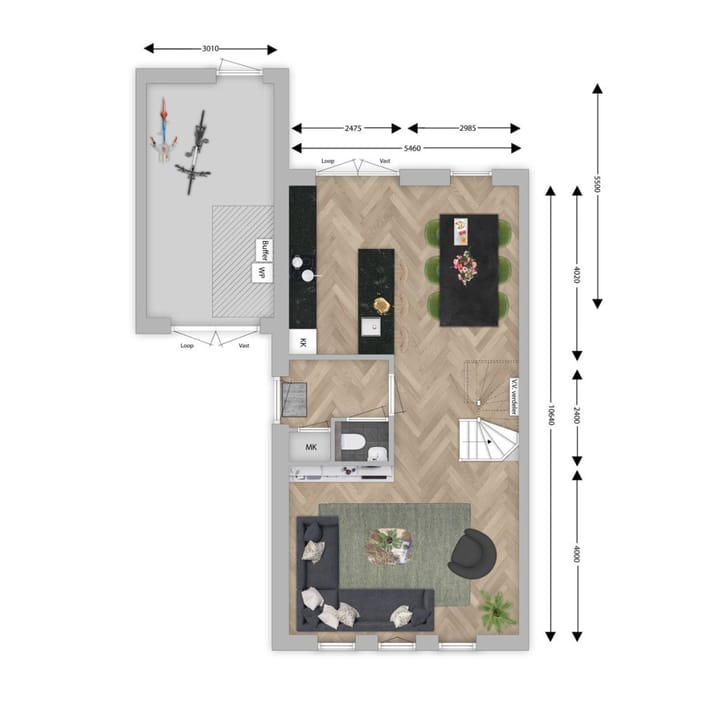 Foto 4 van Op Zuid in Zetten fase 2 - Bouwnummer 30