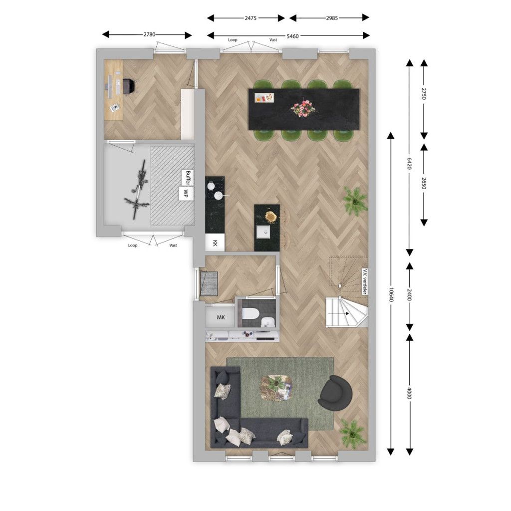 Foto 5 van Op Zuid in Zetten fase 2 - Bouwnummer 31