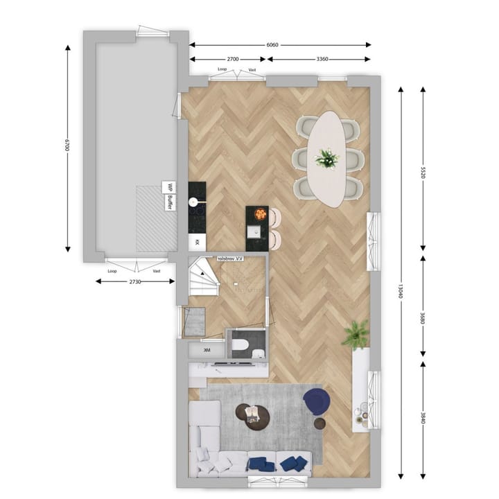 Foto 5 van Op Zuid in Zetten fase 2 - Bouwnummer 40
