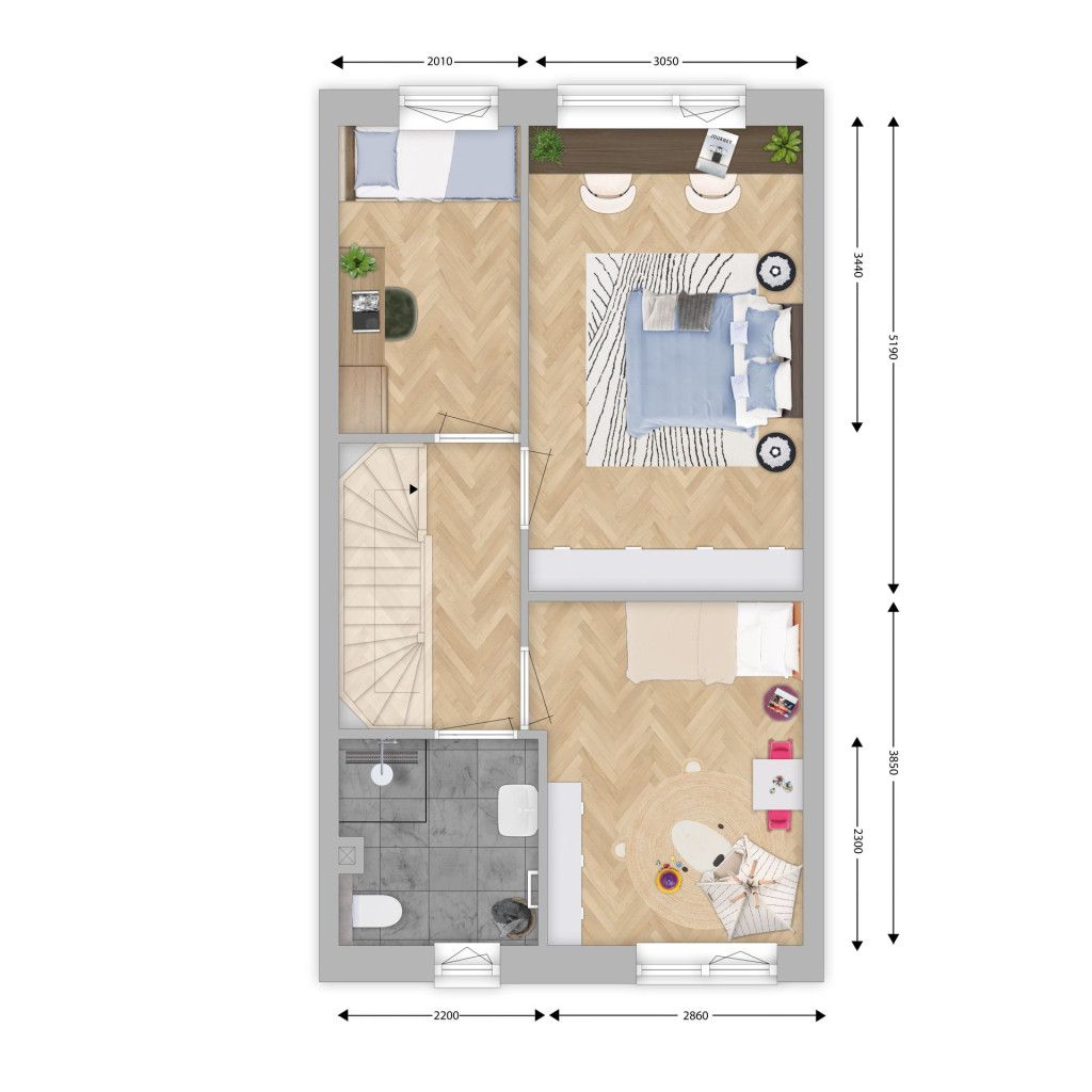 Foto 4 van Op Zuid in Zetten fase 2 - Bouwnummer 48