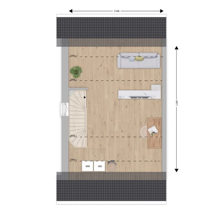 Foto 5 van Op Zuid in Zetten fase 2 - Bouwnummer 54