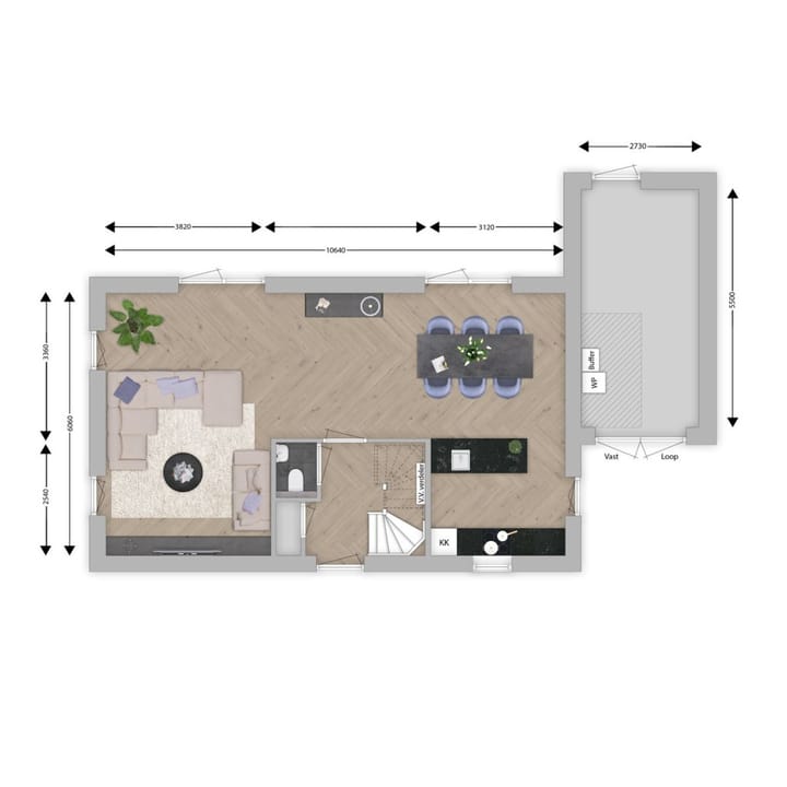 Foto 3 van Op Zuid in Zetten fase 2 - Bouwnummer 58