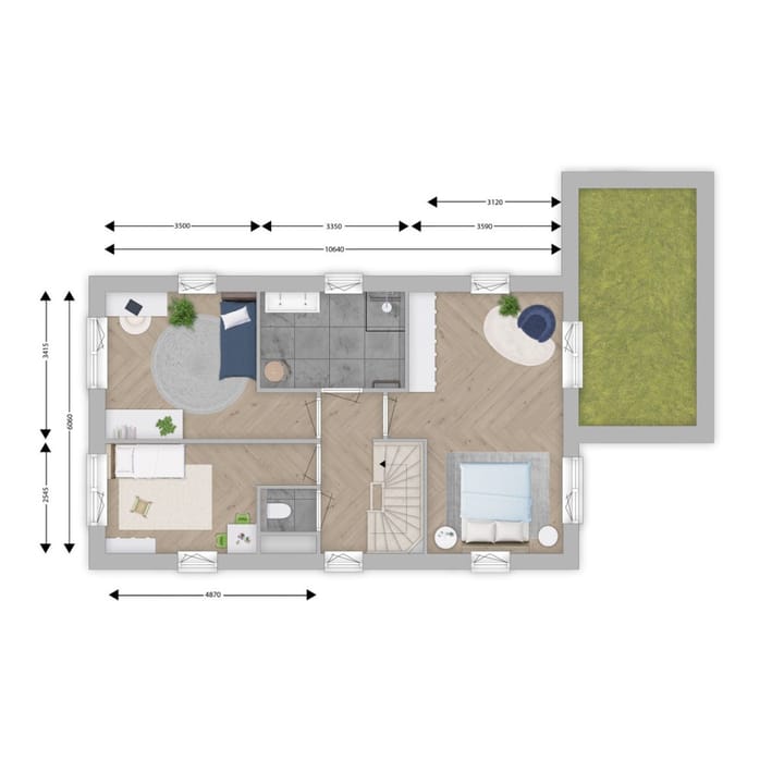 Foto 5 van Op Zuid in Zetten fase 2 - Bouwnummer 58