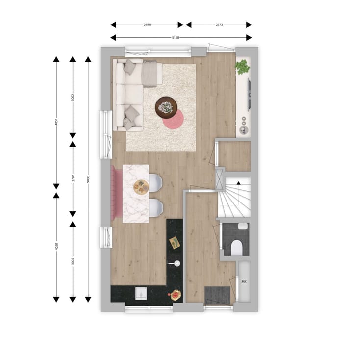 Photo 4 of Op Zuid in Zetten fase 2 - Bouwnummer 70