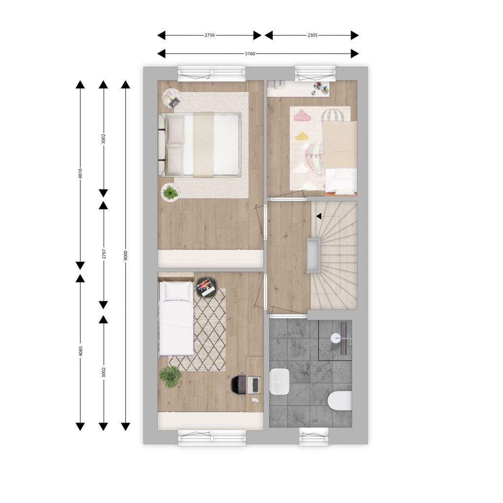 Foto 5 van Op Zuid in Zetten fase 2 - Bouwnummer 70