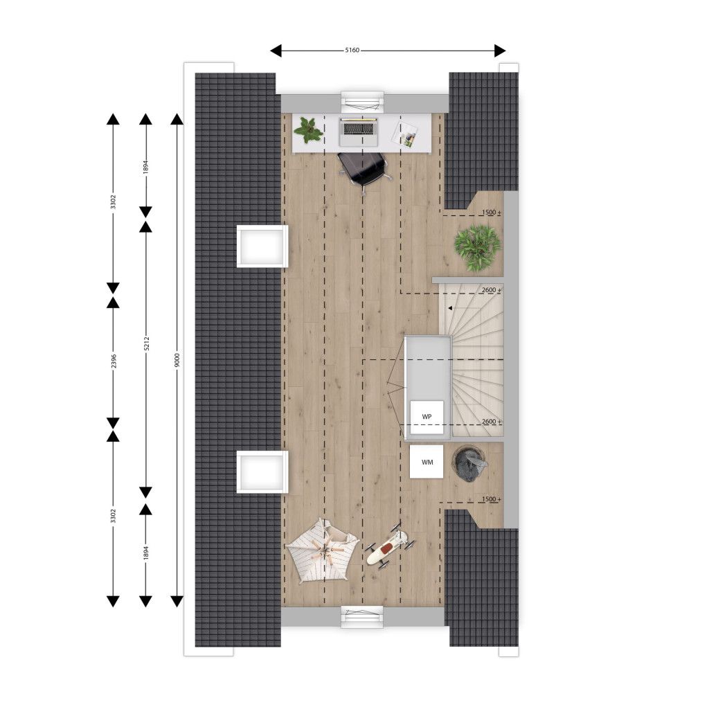 Foto 6 van Op Zuid in Zetten fase 2 - Bouwnummer 70