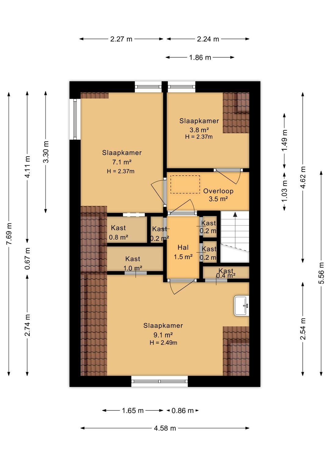 Foto 41 van Paulus Potterstraat 52