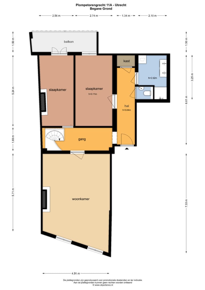 Foto 53 van Plompetorengracht 11-A