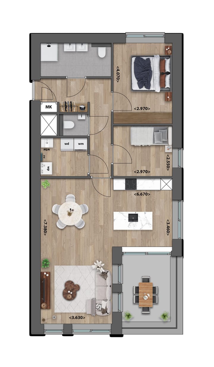 Foto 5 van Oranjestraat 1-P