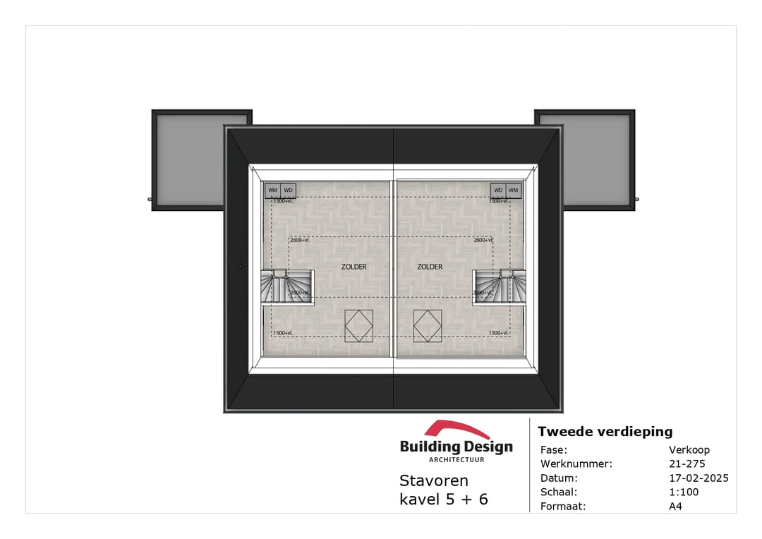 Foto 7 van Twee-onder-een kapwoningen (Bouwnr. 5)