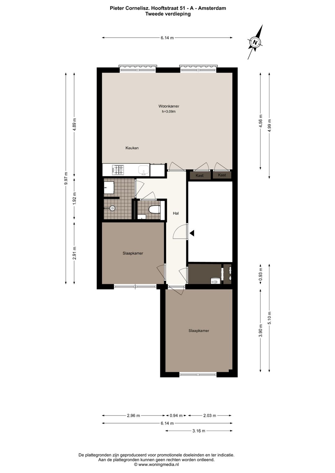 Photo 16 of Pieter Cornelisz. Hooftstraat 51-A